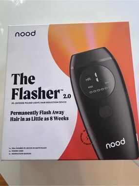 nood The Flasher 2.0 IPL Hair Reduction Device — Matte Black